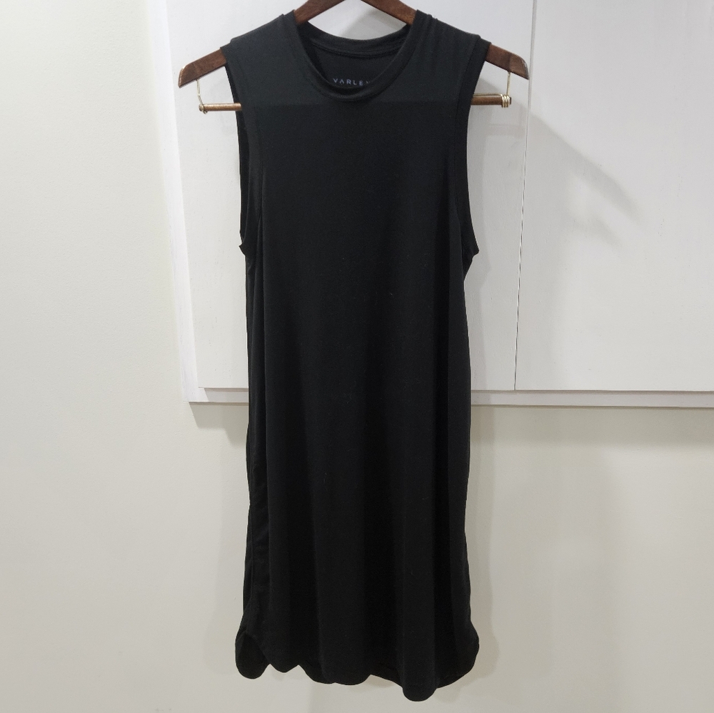 Varley Black Sleeveless Dress